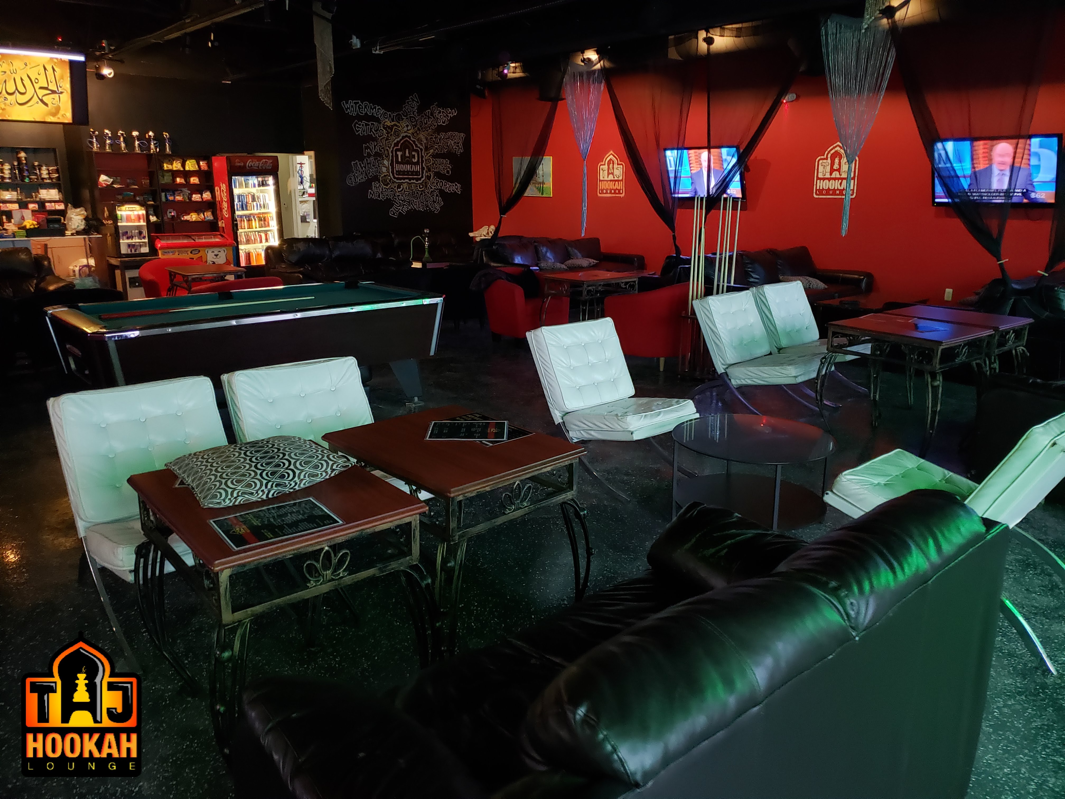 Luxurious lounge interior with premium seating